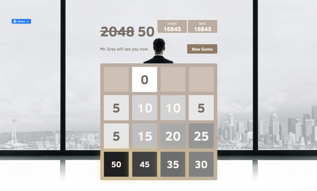 screenshot of the game 50